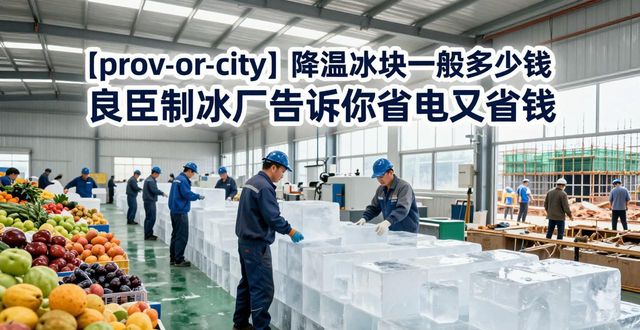 江岸降温冰块一般多少钱 良臣制冰厂告诉你省电又省钱