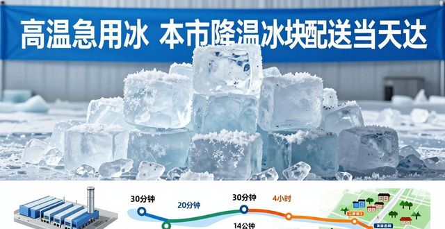 降温冰块配送流程_高效靠谱冰块运输_江岸降温冰块配送