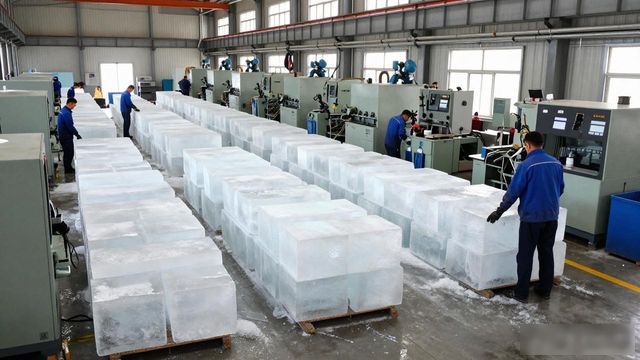 江岸工厂车间降温冰块_工厂车间降温冰块选择方法_车间工业冰块降温效果怎么样